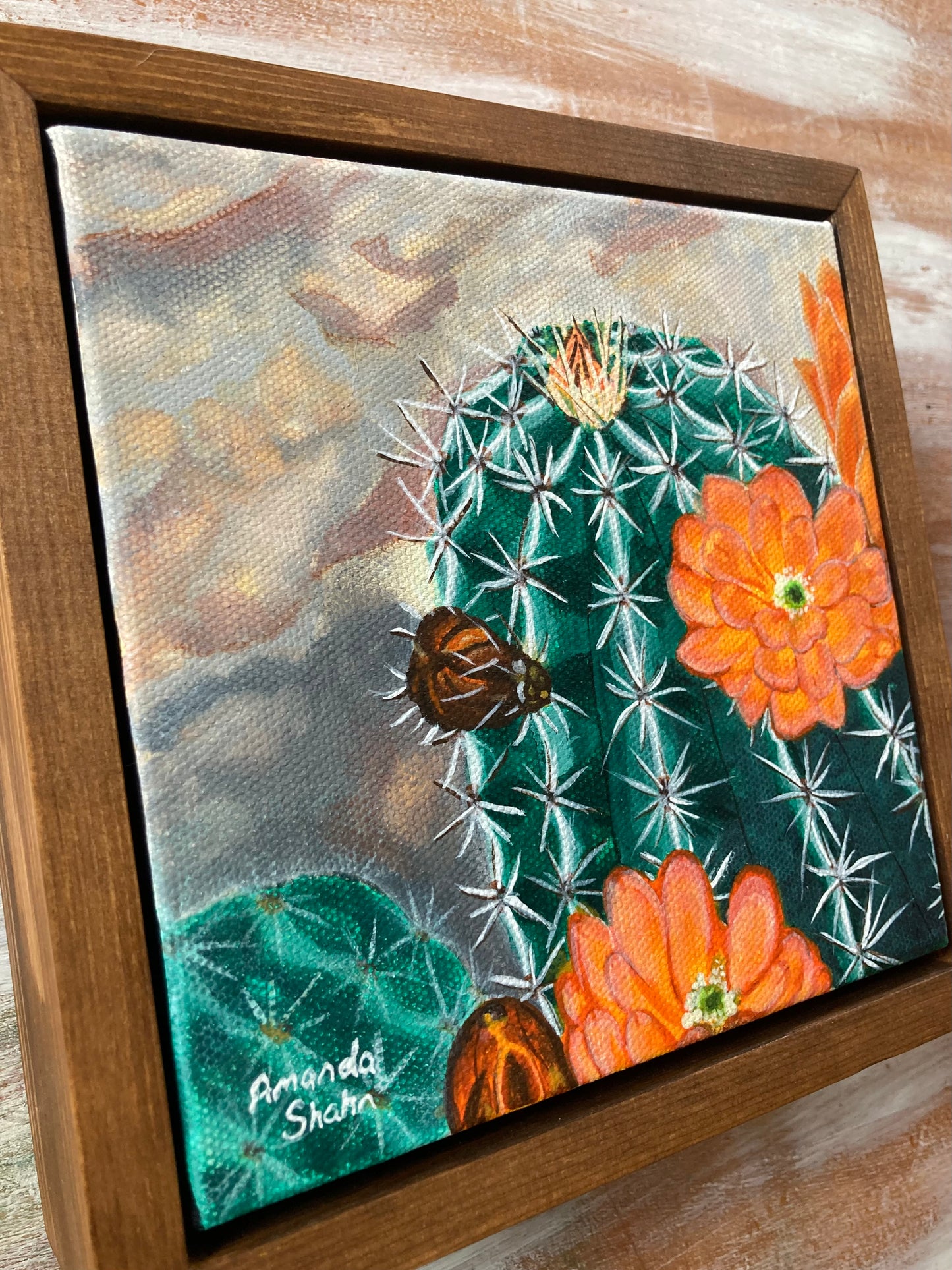 "The Beauty In This World" 15cm x 15cm