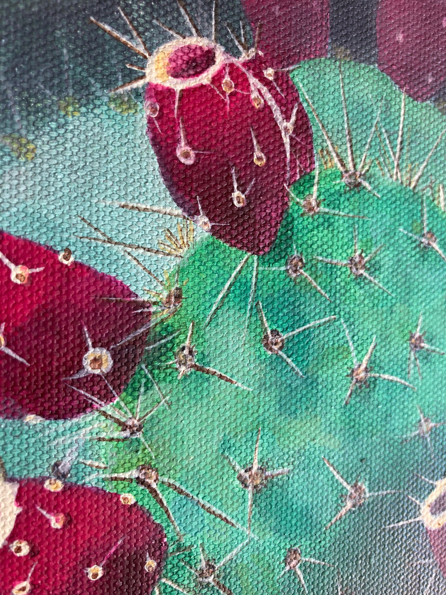 “When The Sun Breaks" 15cm x 15cm