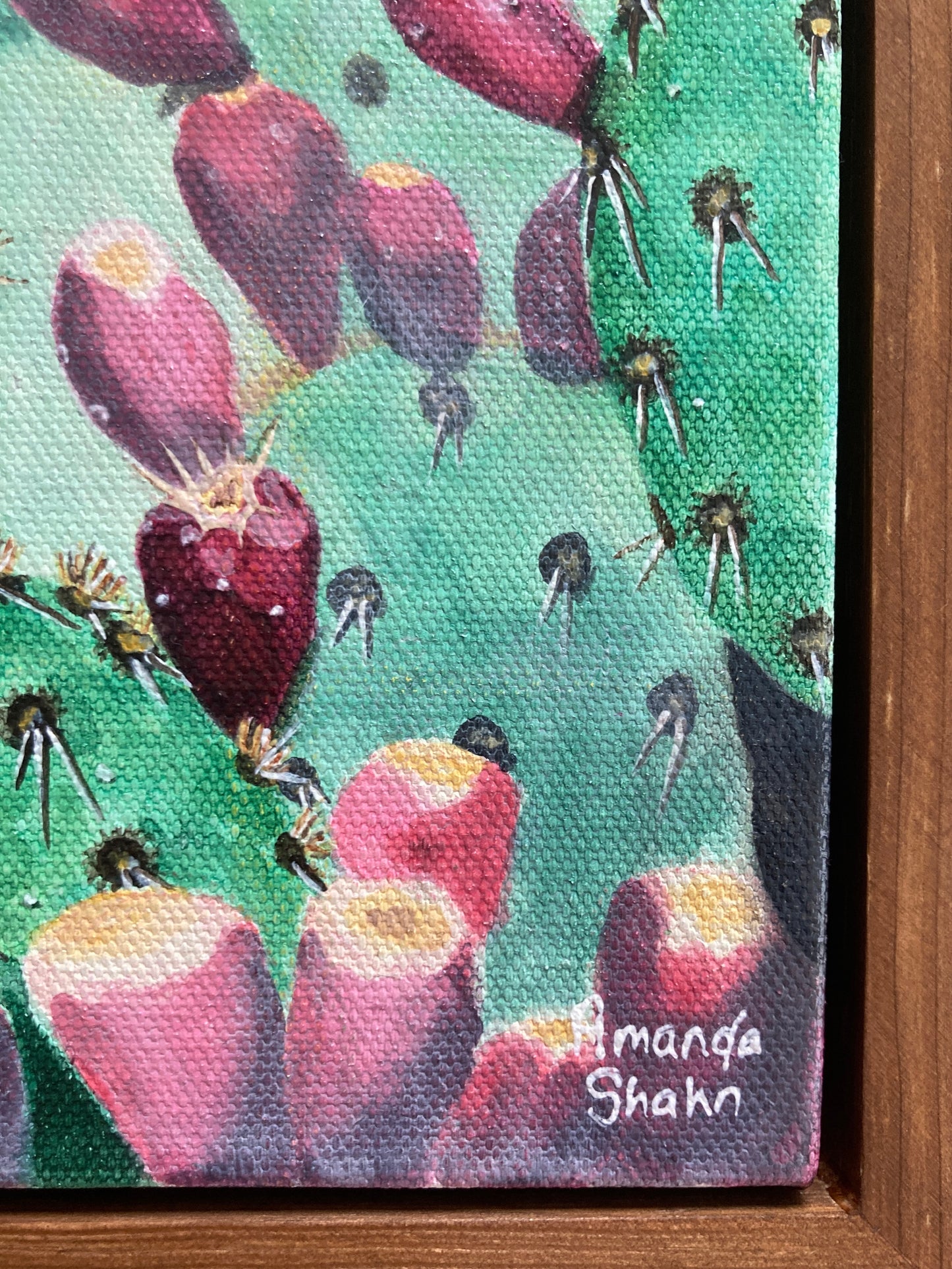 “Even On The Darkest Of Days" 15cm x 15cm