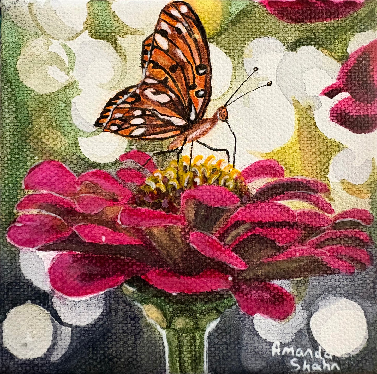 “Maybe I’m Changing Slowly” 10cm x 10cm