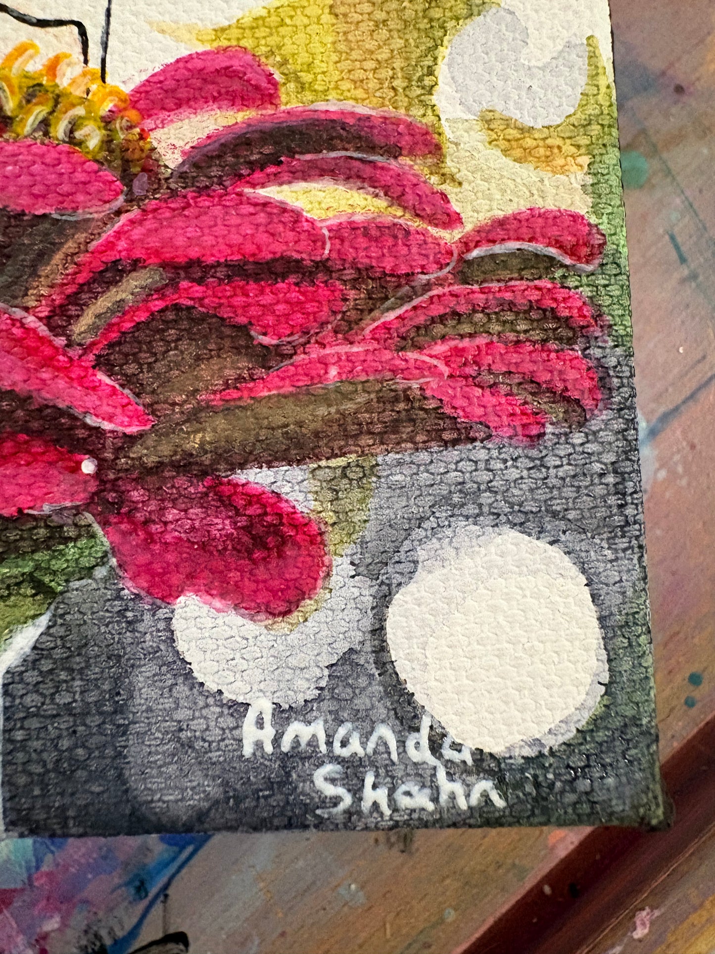 “Maybe I’m Changing Slowly” 10cm x 10cm
