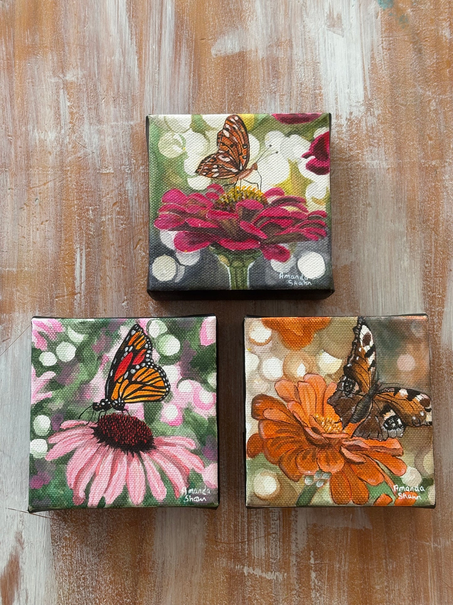 “Maybe I’m Changing Slowly” 10cm x 10cm