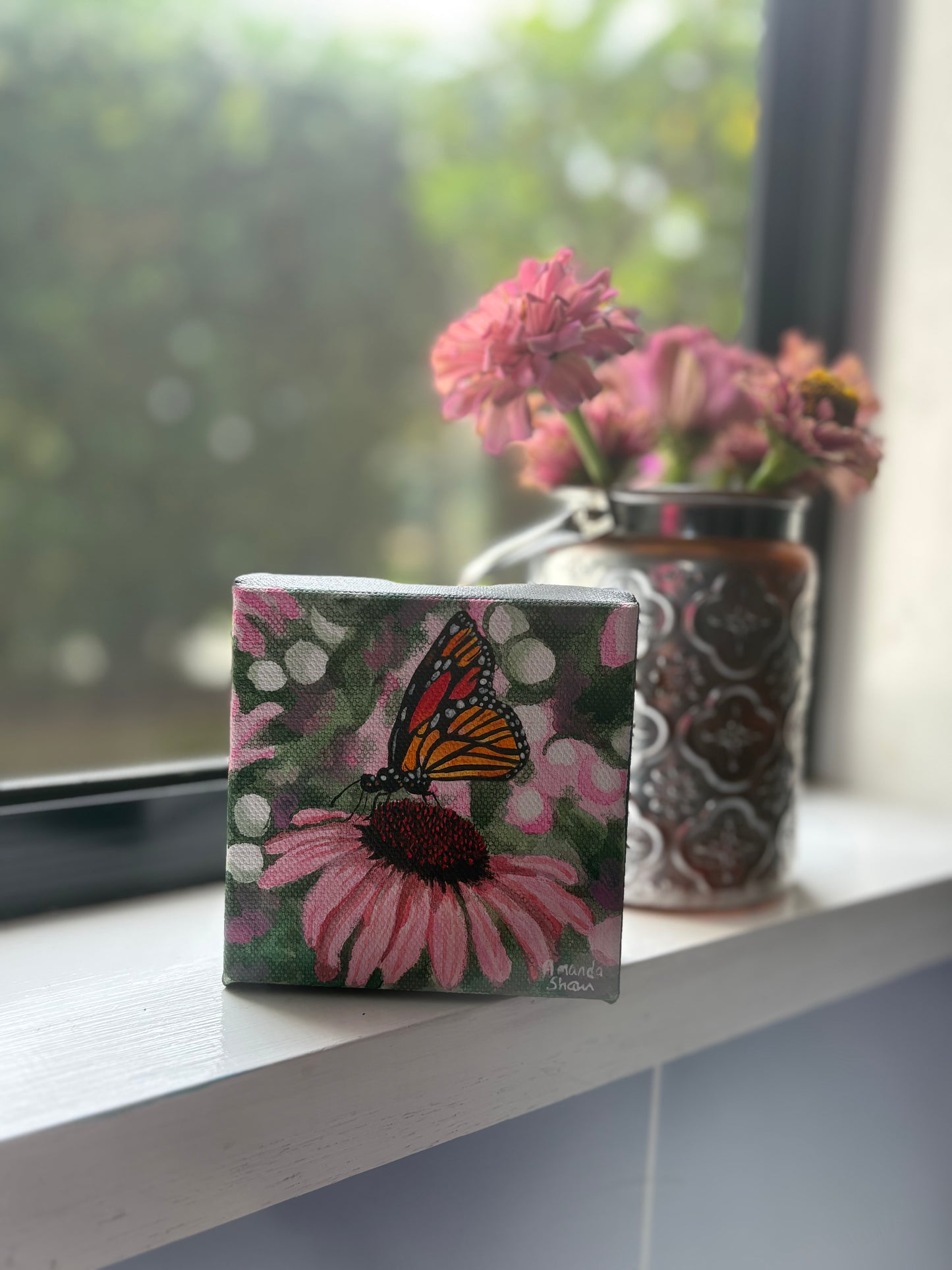 “You Give Me The Wings To Fly” 10cm x 10cm