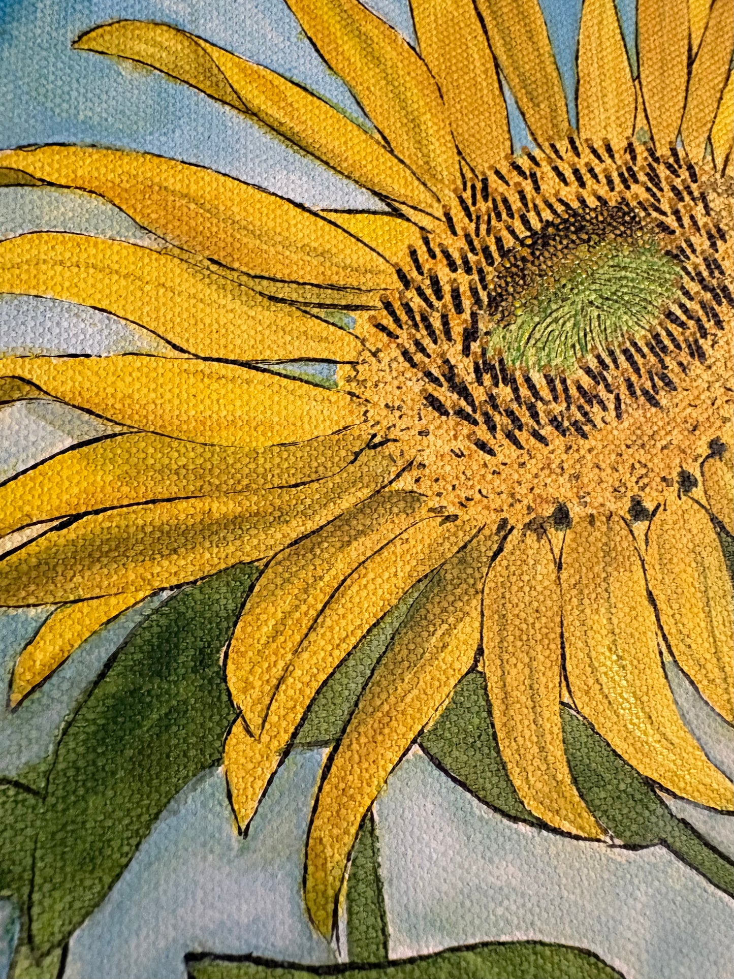 “In The Sunshine of Your Love” 28cm x 28cm