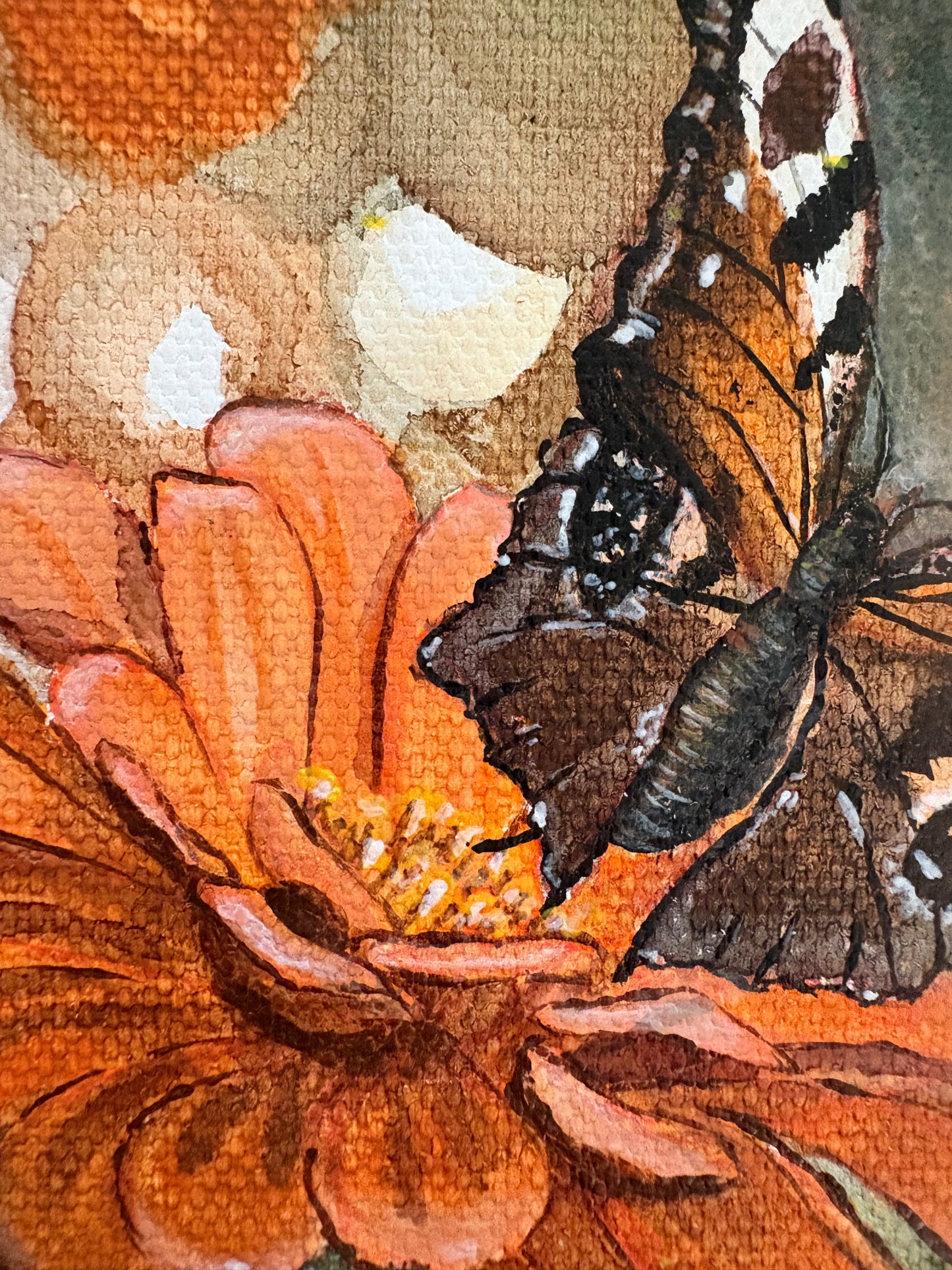 “I Feel The Sun” 10cm x 10cm