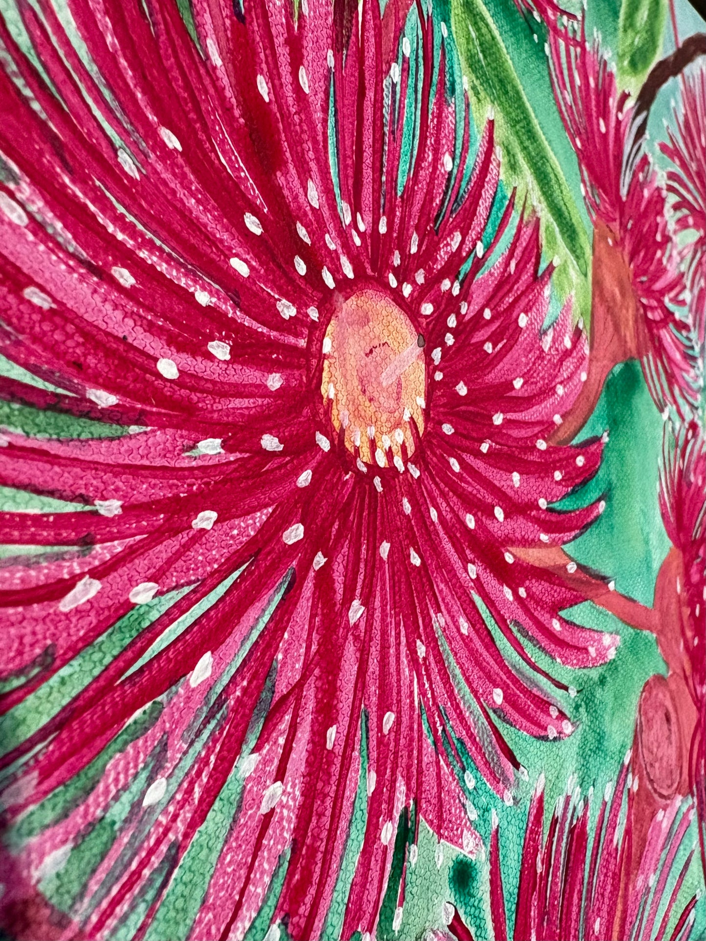 "Wildfire" 30cm x 30cm