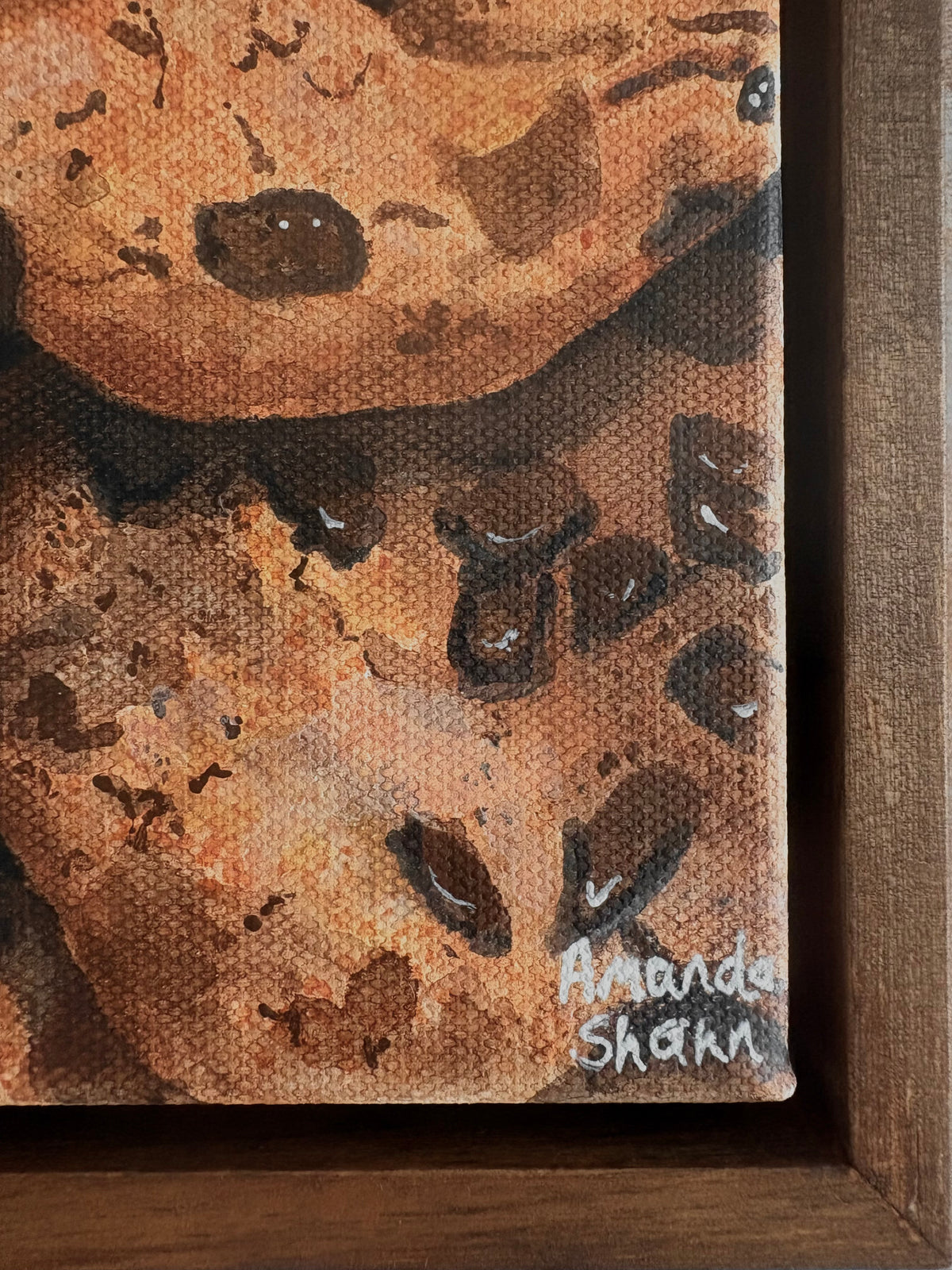 "Chocolate Chip Cookies" 20cm x 20cm