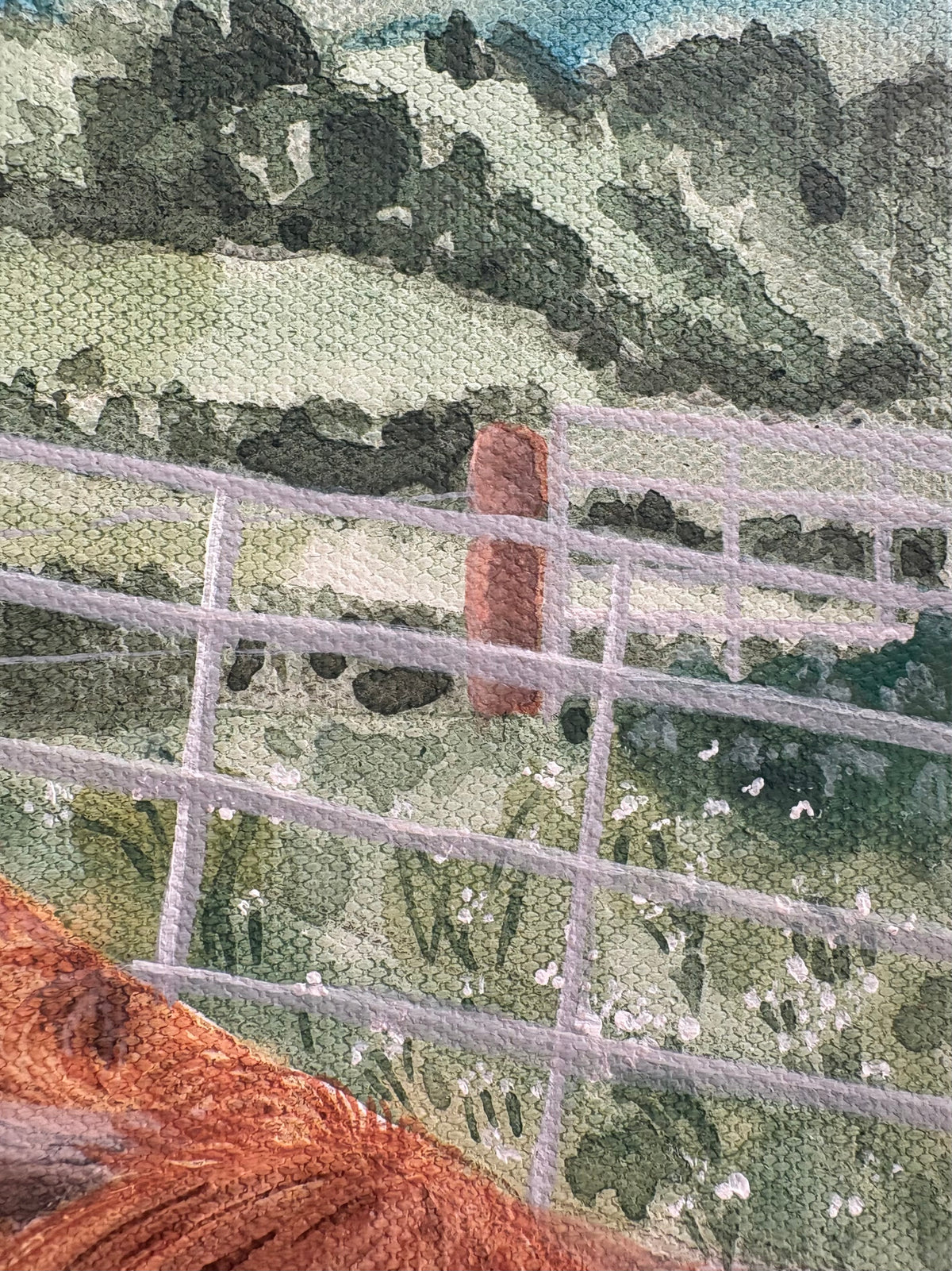 “In The Highlands” 23cm x 28cm