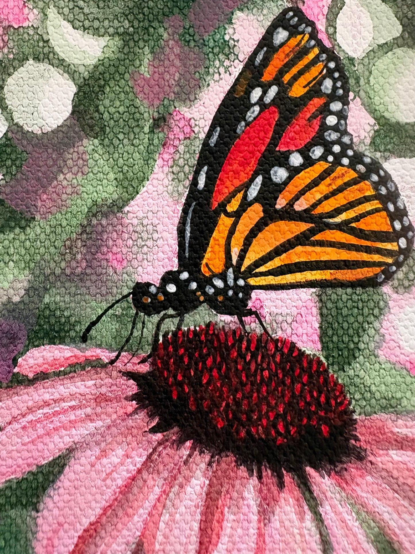 “You Give Me The Wings To Fly” 10cm x 10cm