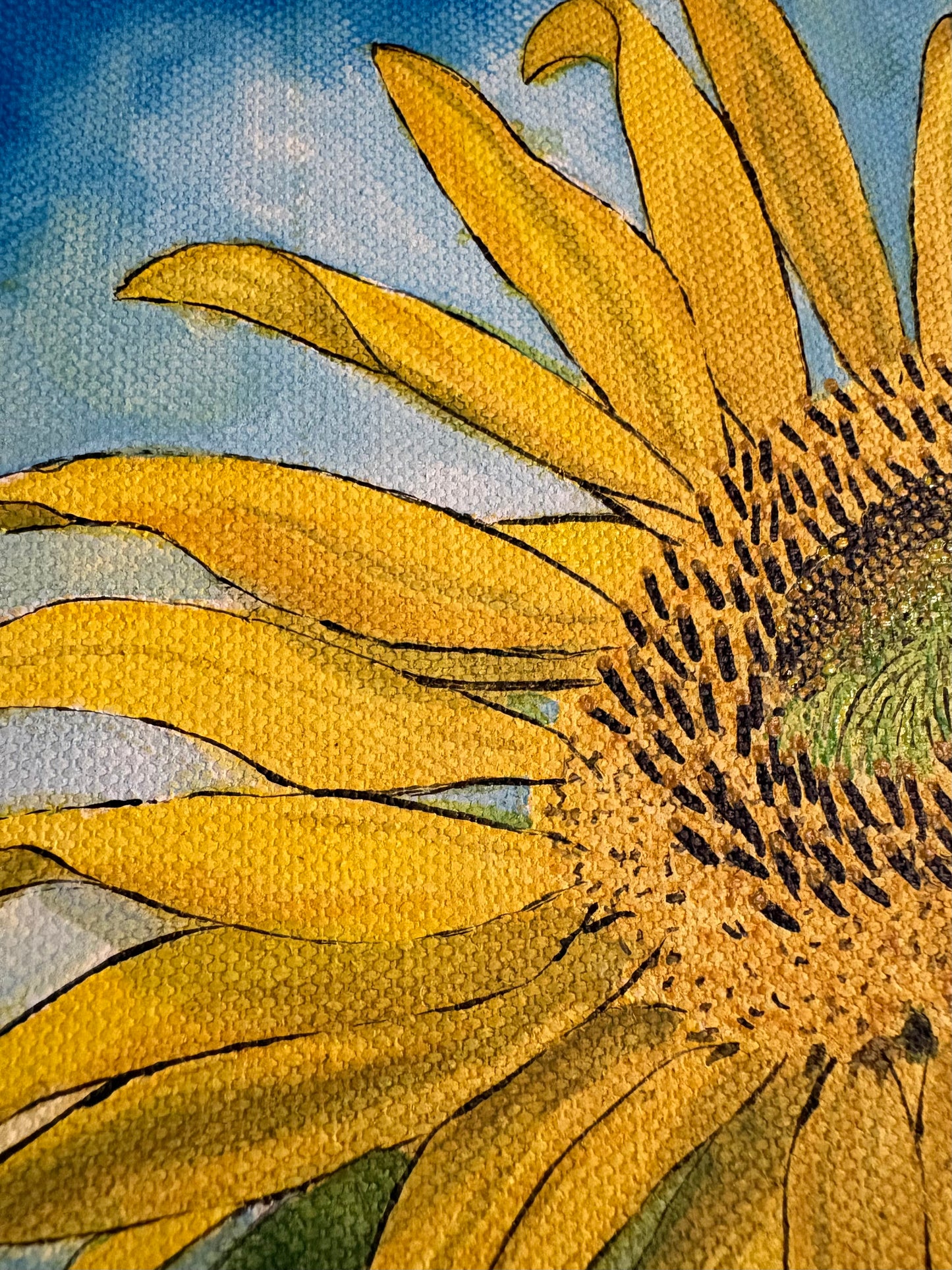 “In The Sunshine of Your Love” 28cm x 28cm