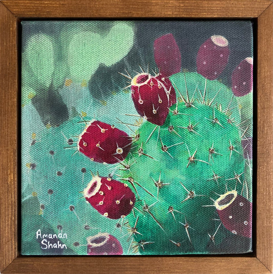 “When The Sun Breaks" 15cm x 15cm