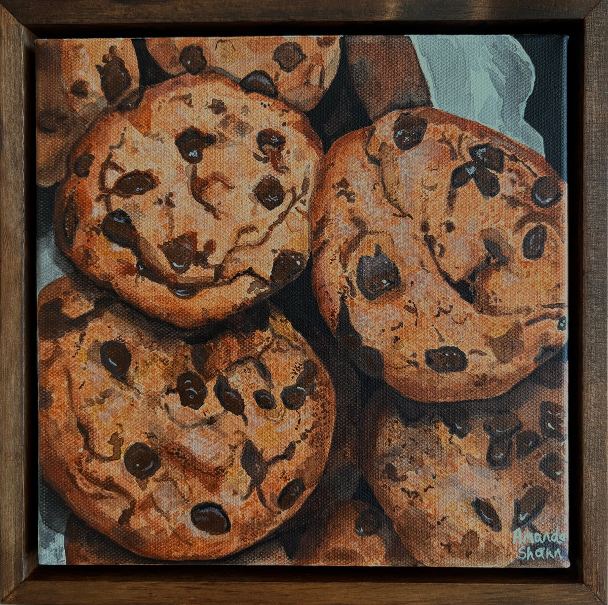 "Chocolate Chip Cookies" 20cm x 20cm
