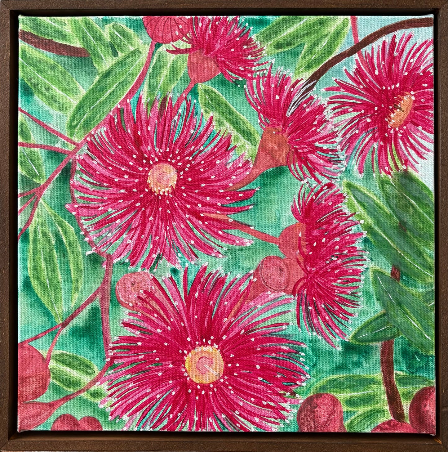 "Wildfire" 30cm x 30cm