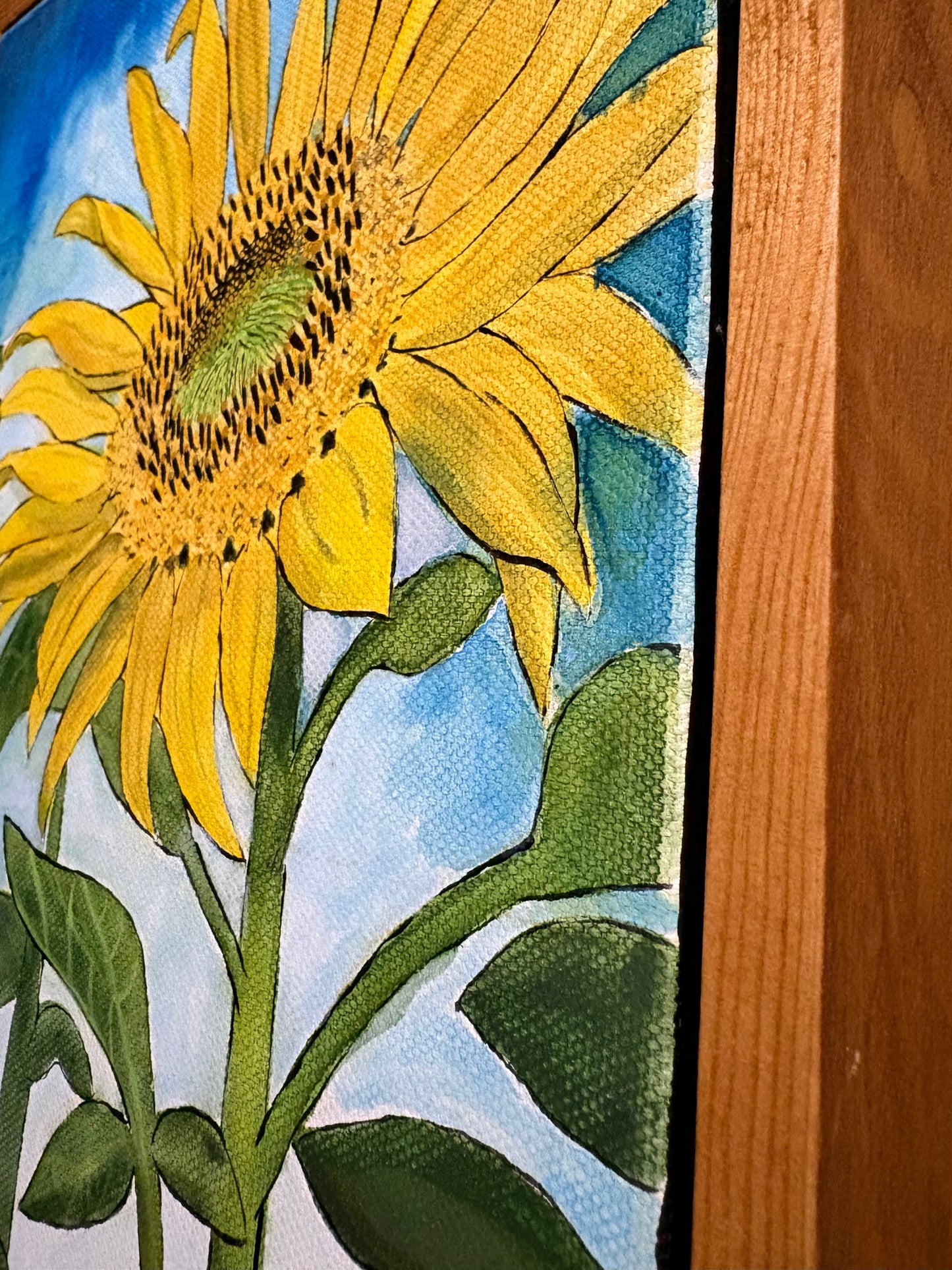 “In The Sunshine of Your Love” 28cm x 28cm