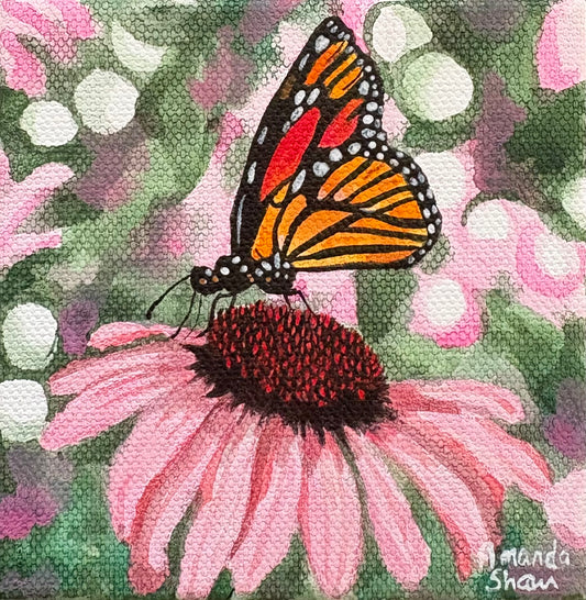 “You Give Me The Wings To Fly” 10cm x 10cm