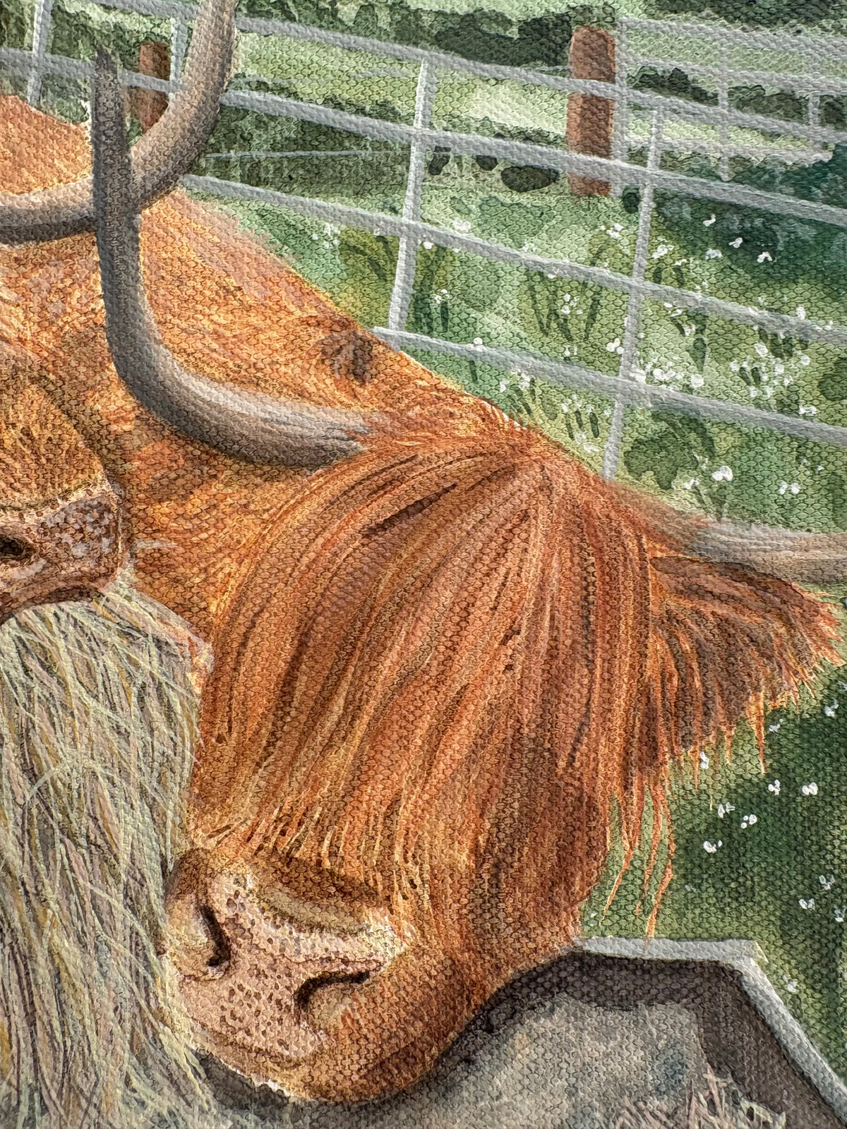 “In The Highlands” 23cm x 28cm