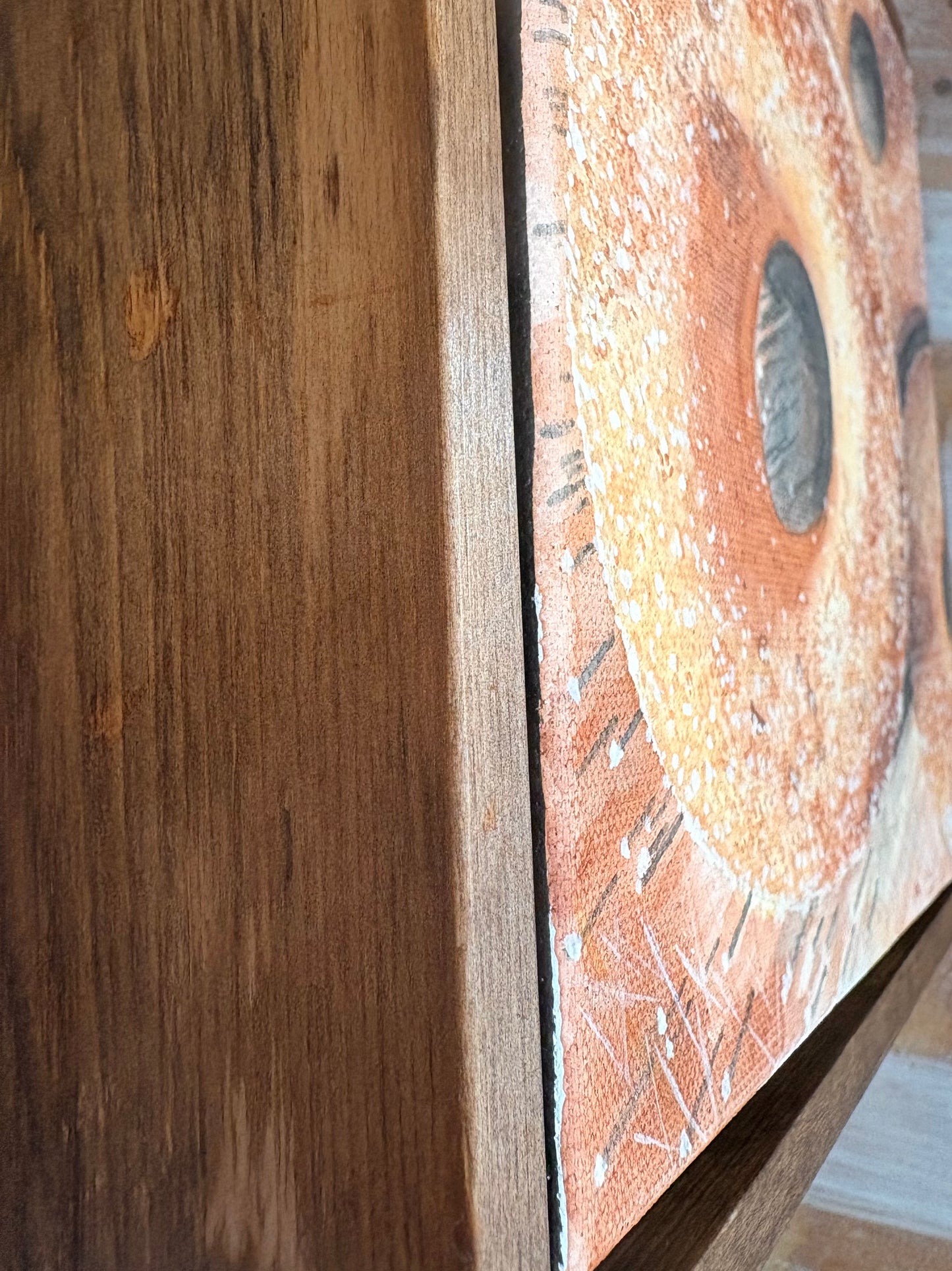 "Fresh Cinnamon Donuts" 20cm x 20cm