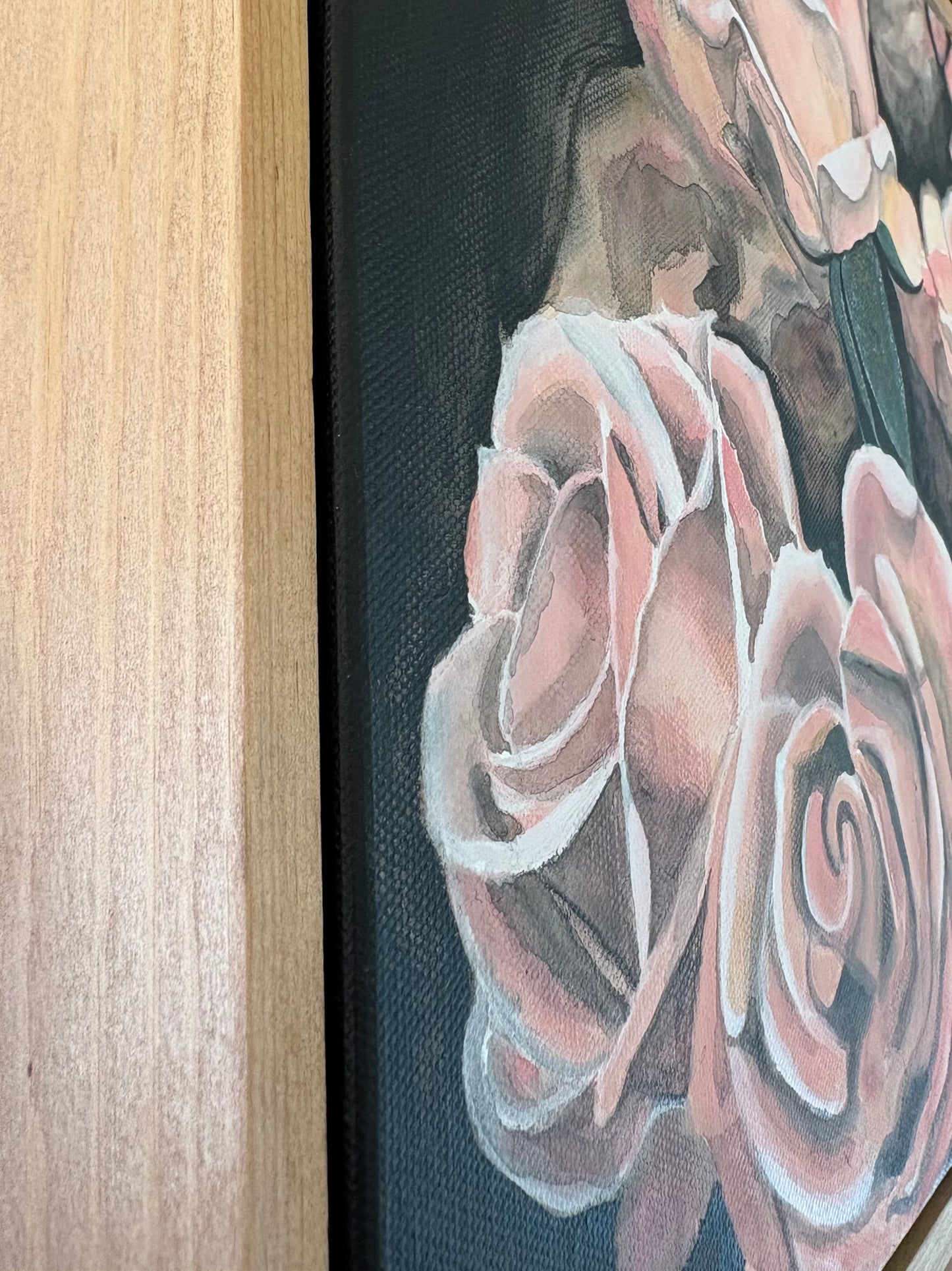 "Every Rose Has It’s Thorn" 30cm x 30cm