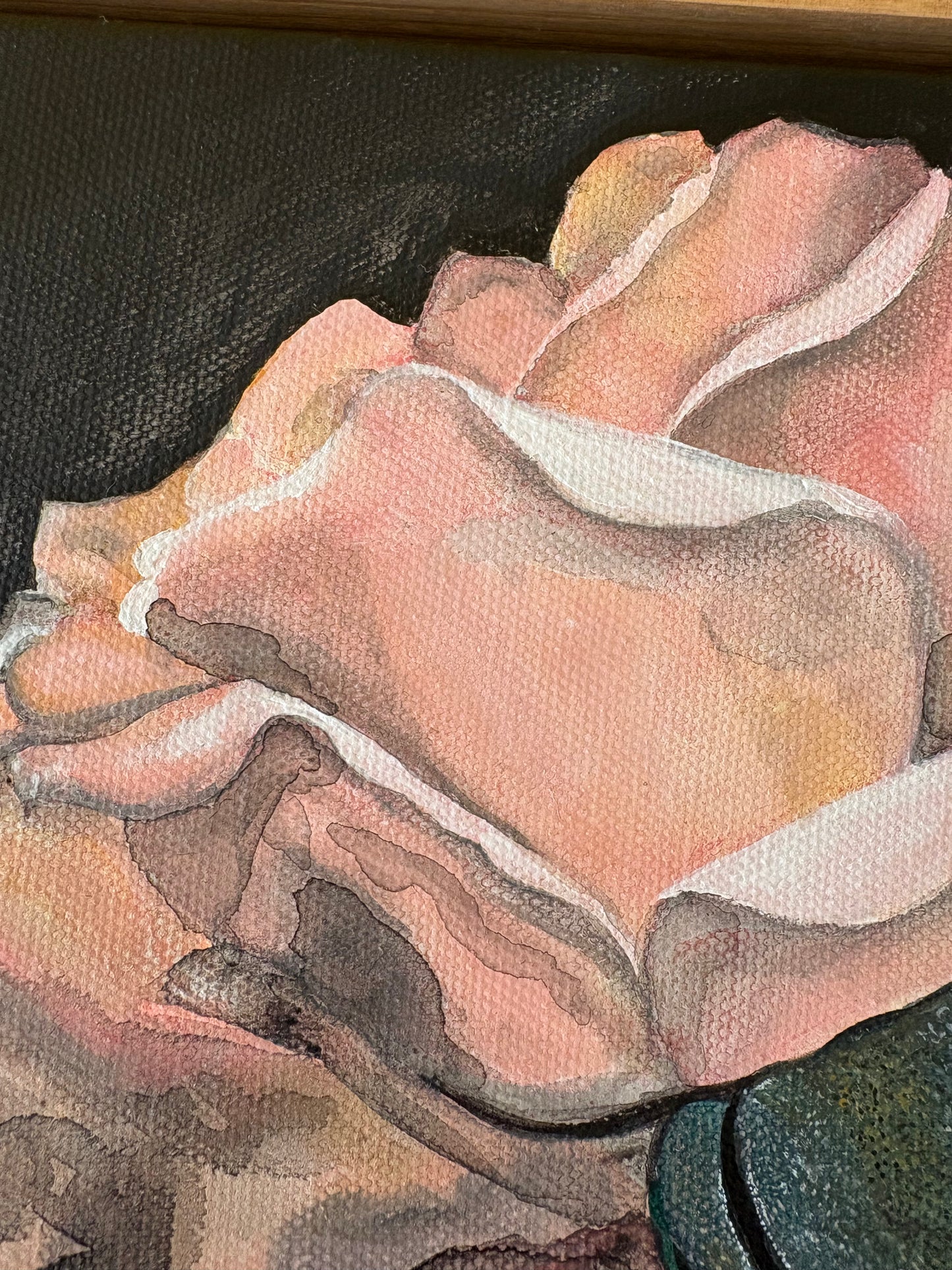 "Every Rose Has It’s Thorn" 30cm x 30cm
