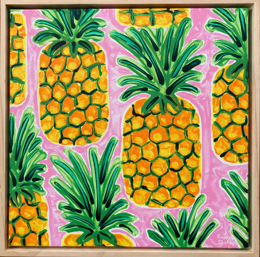 Full photo of the original pineapple artwork